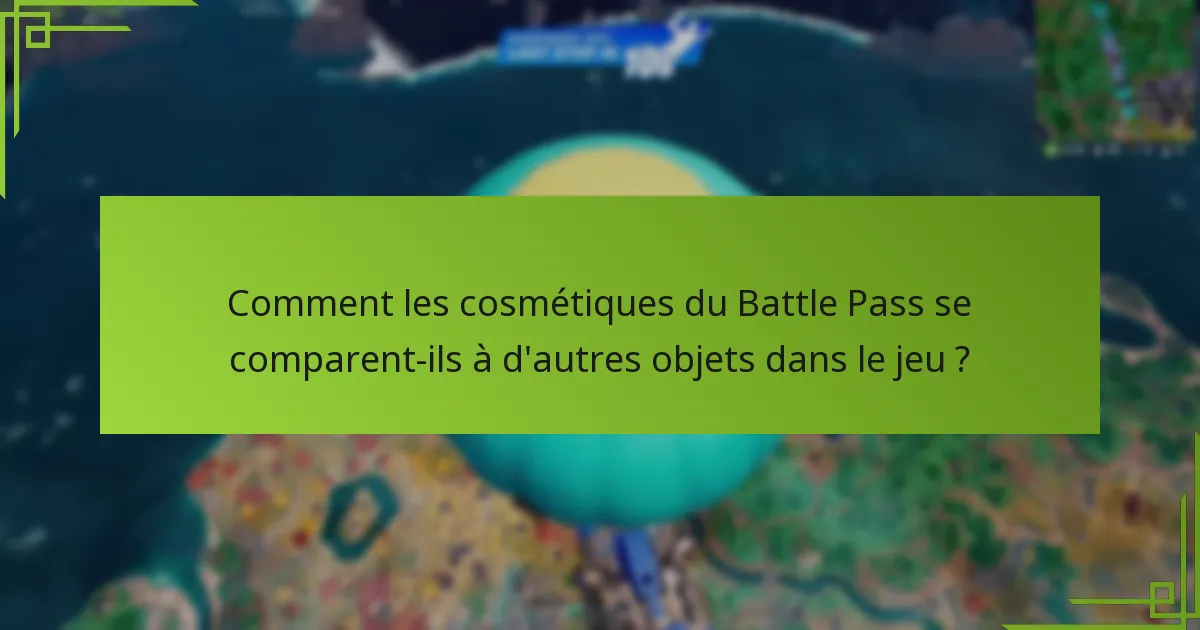 Quels objets exclusifs sont disponibles dans les Battle Pass ?