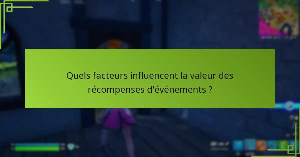 Quels sont les événements communautaires qui offrent des récompenses ?